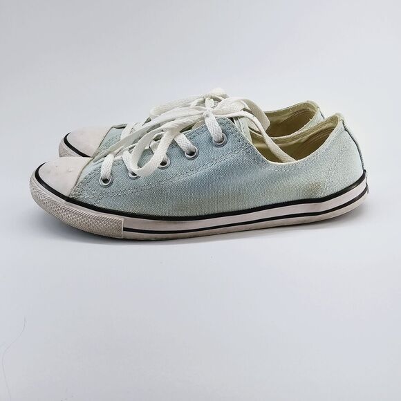 Converse Sneakers Women's 8 Chuck Taylor All Star Aruba Blue Low Top Activewear - Picture 2 of 7